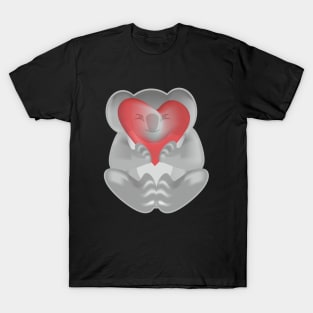 Koala in love. Koala with love T-Shirt